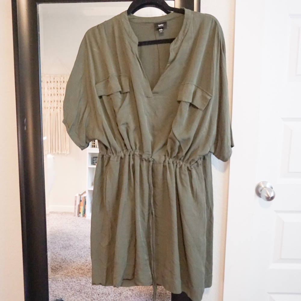 Army Green Dress
